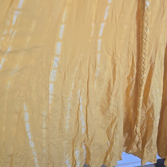 Tie Dye Yellow Maxi Dress - Picture 3 of 5